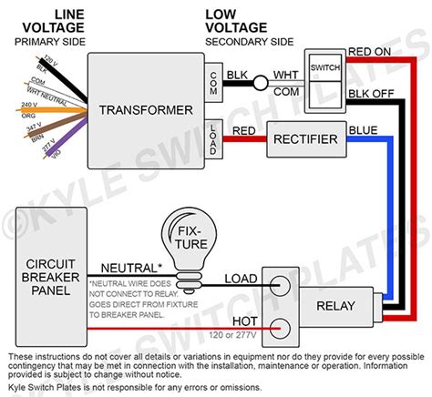 lv wire relay diagram